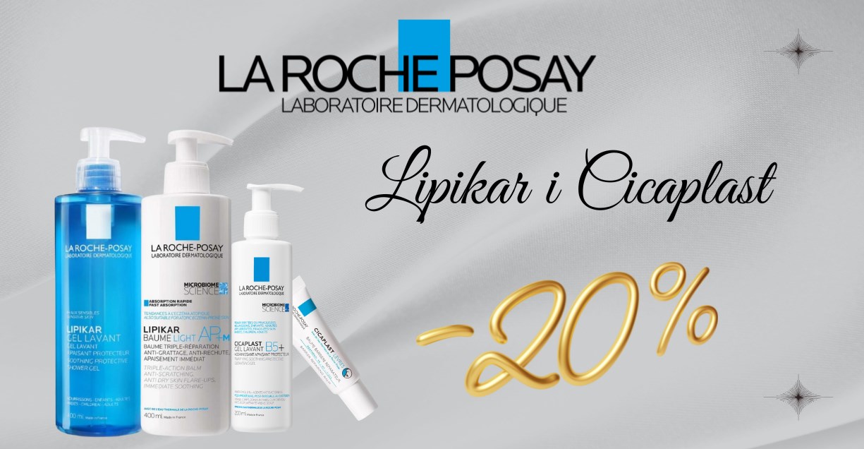 La Roche-Posay Lipikar i Cicaplast linije