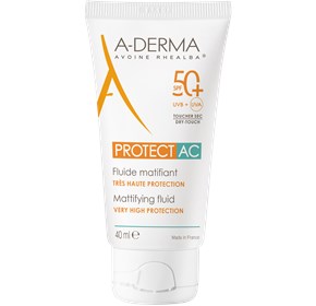 A-derma Protect AC mat fluid SPF50+ 40ml