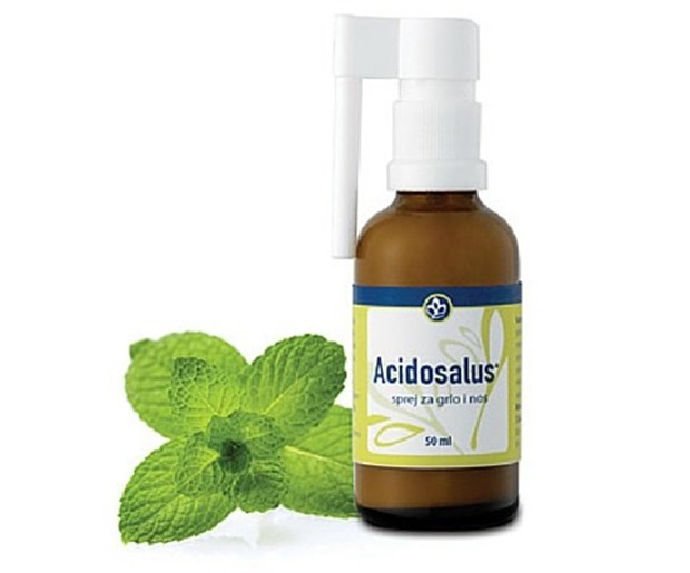 Acidosalus sprej za nos i grlo 50ml