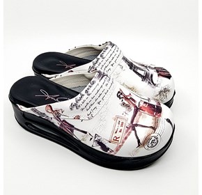 Anatomske klompe AnniLise model 0098 Pariz crne