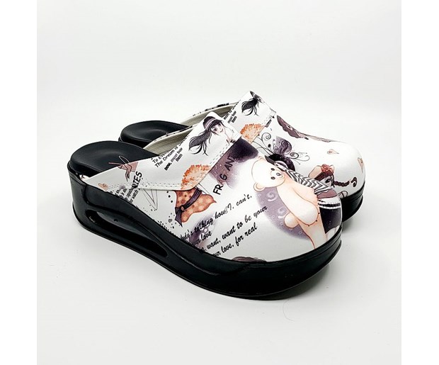 Anatomske klompe AnniLise model 0099 Memories crne
