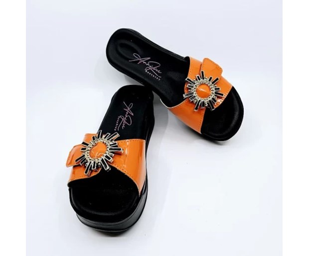 Anatomske klompe AnniLise model 1005 Orange Sunny