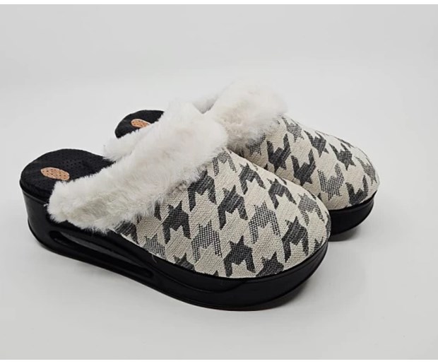 Anatomske klompe ST1327 sive s krznom