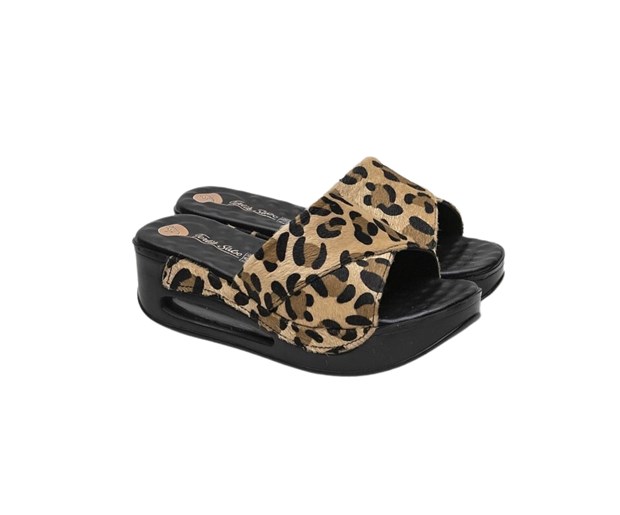 Anatomske klompe otvorene ST598 Leopard