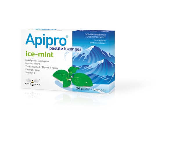 Apipharma Apipro Ice Mint pastile