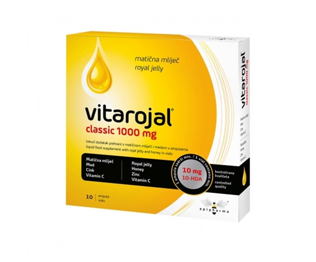 Apipharma Vitarojal Classic 1000mg ampule a10