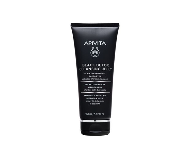 Apivita Detox crni gel za čišćenje lica