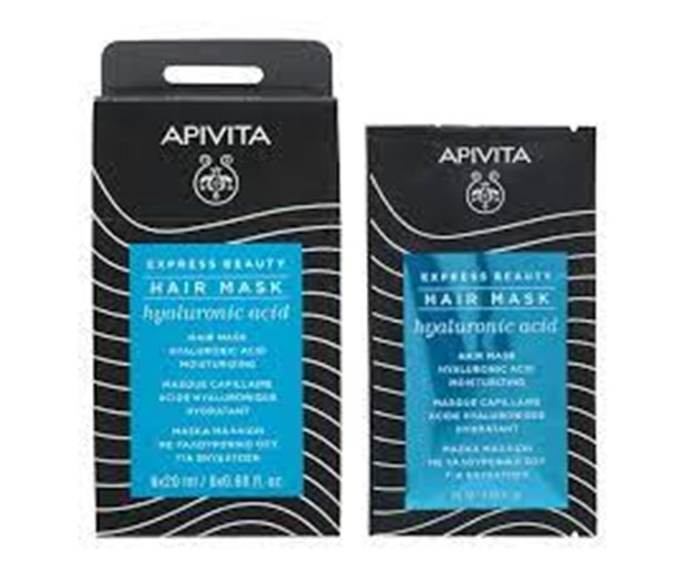 Apivita Express Beauty hidratatna maska za kosu s hijaluronskom kiselinom