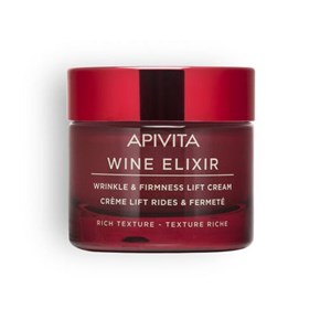 Apivita Wine Elixir krema bogate teksture protiv bora i za učvršćivanje kože
