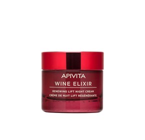 Apivita Wine Elixir obnavljajuća noćna krema za lice
