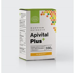 Apivital Plus s vitaminom C 330g Radovan Petrović