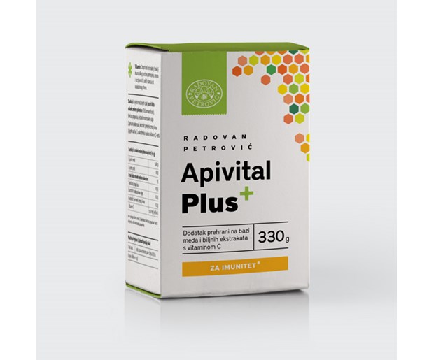 Apivital Plus s vitaminom C 330g Radovan Petrović