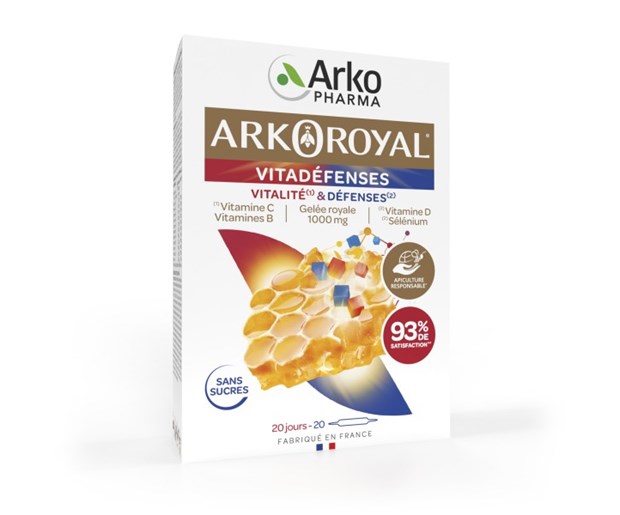 Arkopharma Arkoroyal Vitadefenses ampule 20x10ml