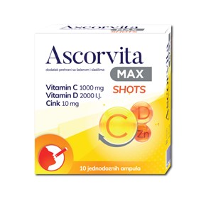 Ascorvita MAX shot ampule