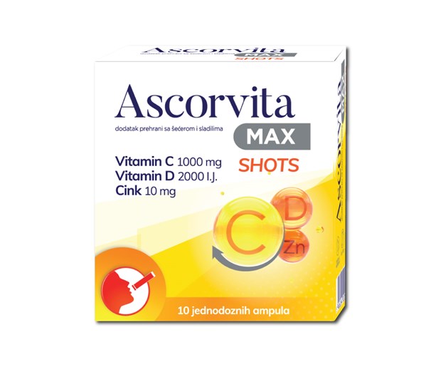 Ascorvita MAX shot ampule