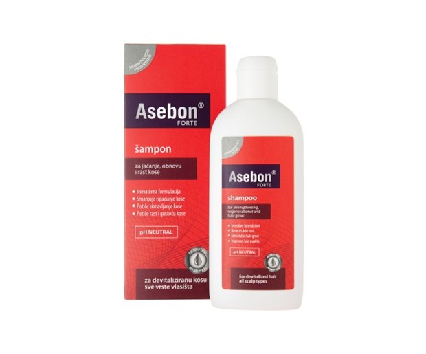 Asebon Forte šampon za jačanje, obnovu i rast kose
