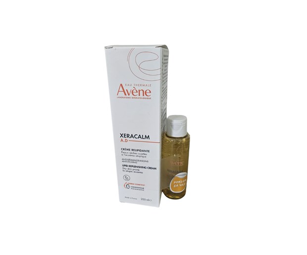 Avene XeraCalm AD krema + XeraCalm AD ulje za čišćenje