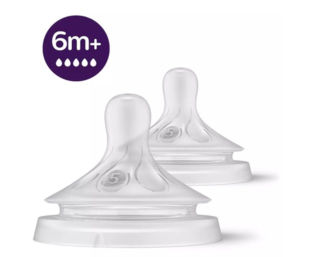 Avent sisač Natural Response 6mj+ 5 rupa