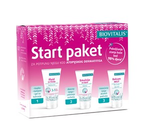 Biovitalis start paket kod atopijskog dermatitisa 