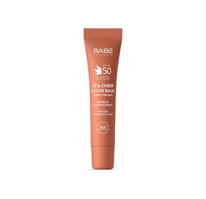 Babe sun Lip&Cheek Color Balm SPF50 nude