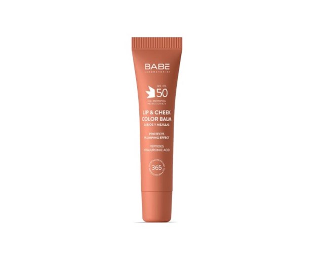 Babe sun Lip&Cheek Color Balm SPF50 nude