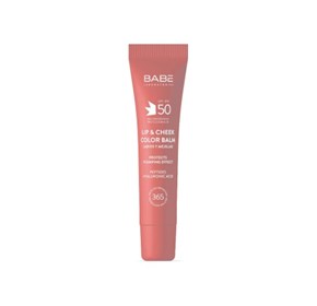 Babe sun Lip&Cheek Color Balm SPF50 pink