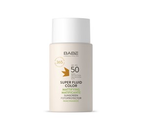 Babe sun Super Fluid Mattifying Color SPF50