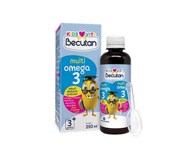 Becutan KIDS VITS Multiomega3 250ml