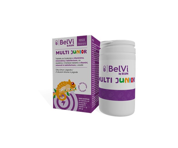 BelVi Multi Junior tablete za žvakanje