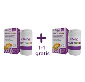 BelVi Multi Junior tablete za žvakanje 1+1 gratis