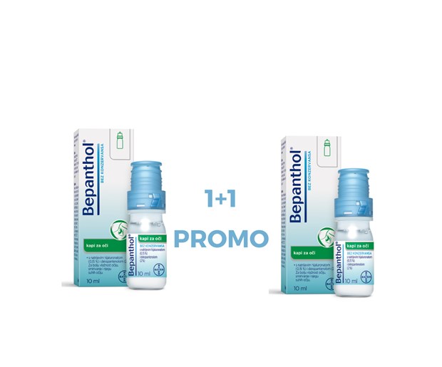 Bepanthol kapi za oči promo