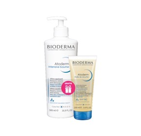 Bioderma Atoderm intenzivni balzam 500ml + Atoderm ulje za tuširanje 100ml