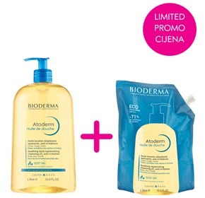Bioderma Atoderm ulje za tuširanje + refill