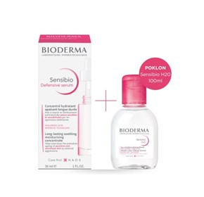 Bioderma Sensibio Defensive serum + Sensibio H2O micelarna voda 100ml