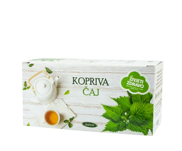 Biofarm čaj kopriva filtar vrećice