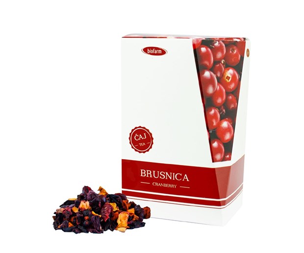 Biofarm čaj od brusnice 80g