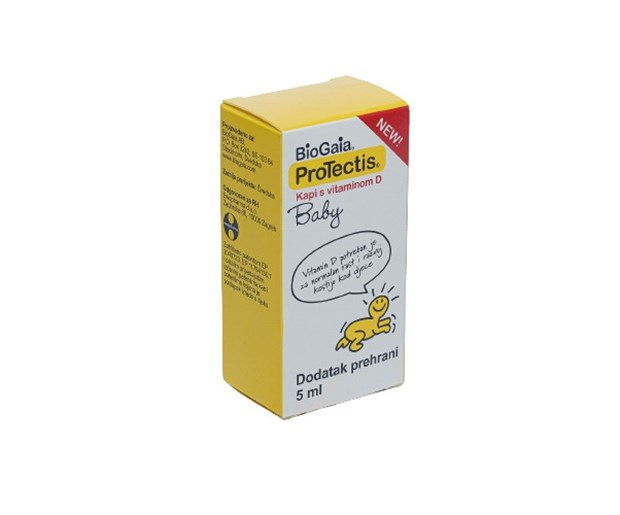 Biogaia Protectis kapi s vitaminom D3 5ml