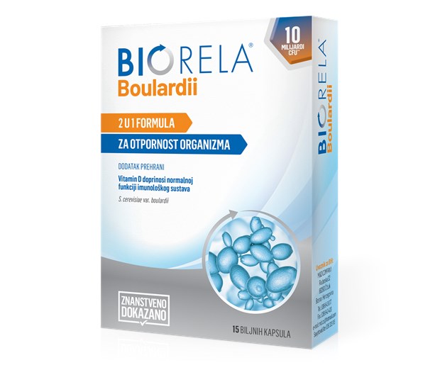 Biorela Boulardii kapsule a15