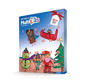 Biorela Choco multi kids adventski kalendar