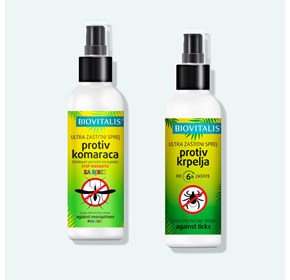 Biovitalis Komarci i krpelji bye bye Kids set