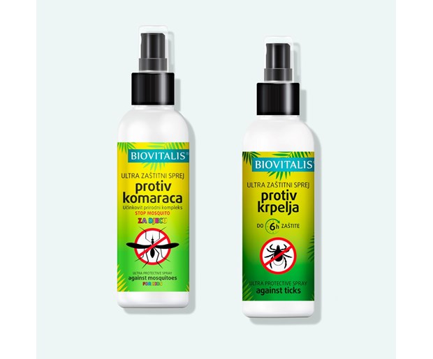 Biovitalis Komarci i krpelji bye bye Kids set