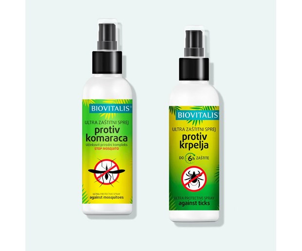 Biovitalis Komarci i krpelji bye bye set