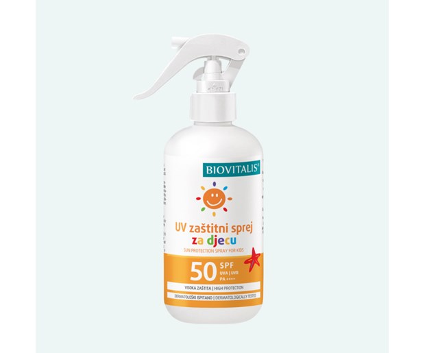 Biovitalis UV zaštitni sprej za djecu SPF50