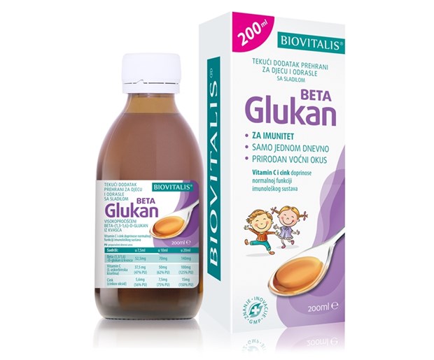 Biovitalis beta glukan 200ml