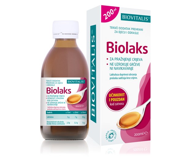Biovitalis Biolaks sirup 200ml