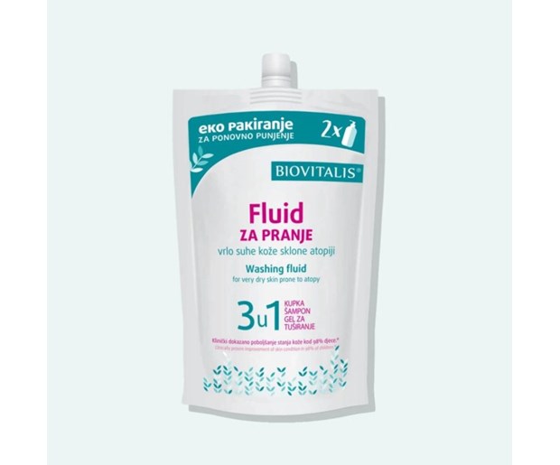 Biovitalis fluid za pranje refill 500ml