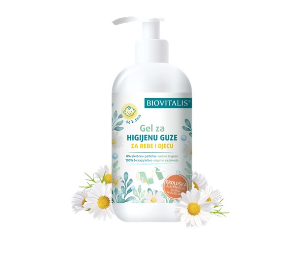 Biovitalis gel za higijenu guze za bebe i djecu