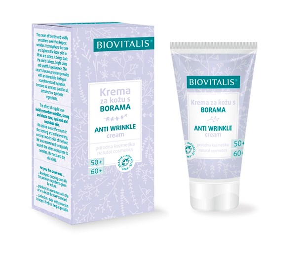Biovitalis krema za kožu s borama 50/60+ 40ml