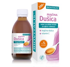 Biovitalis majčina dušica sirup 200ml