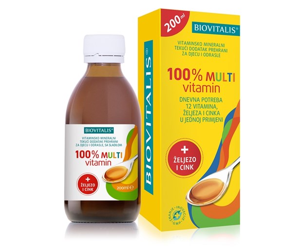 Biovitalis multivitamin sirup 200ml